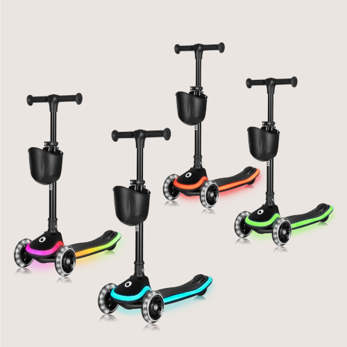 Balance-Scooter mit LED-Beleuchtung